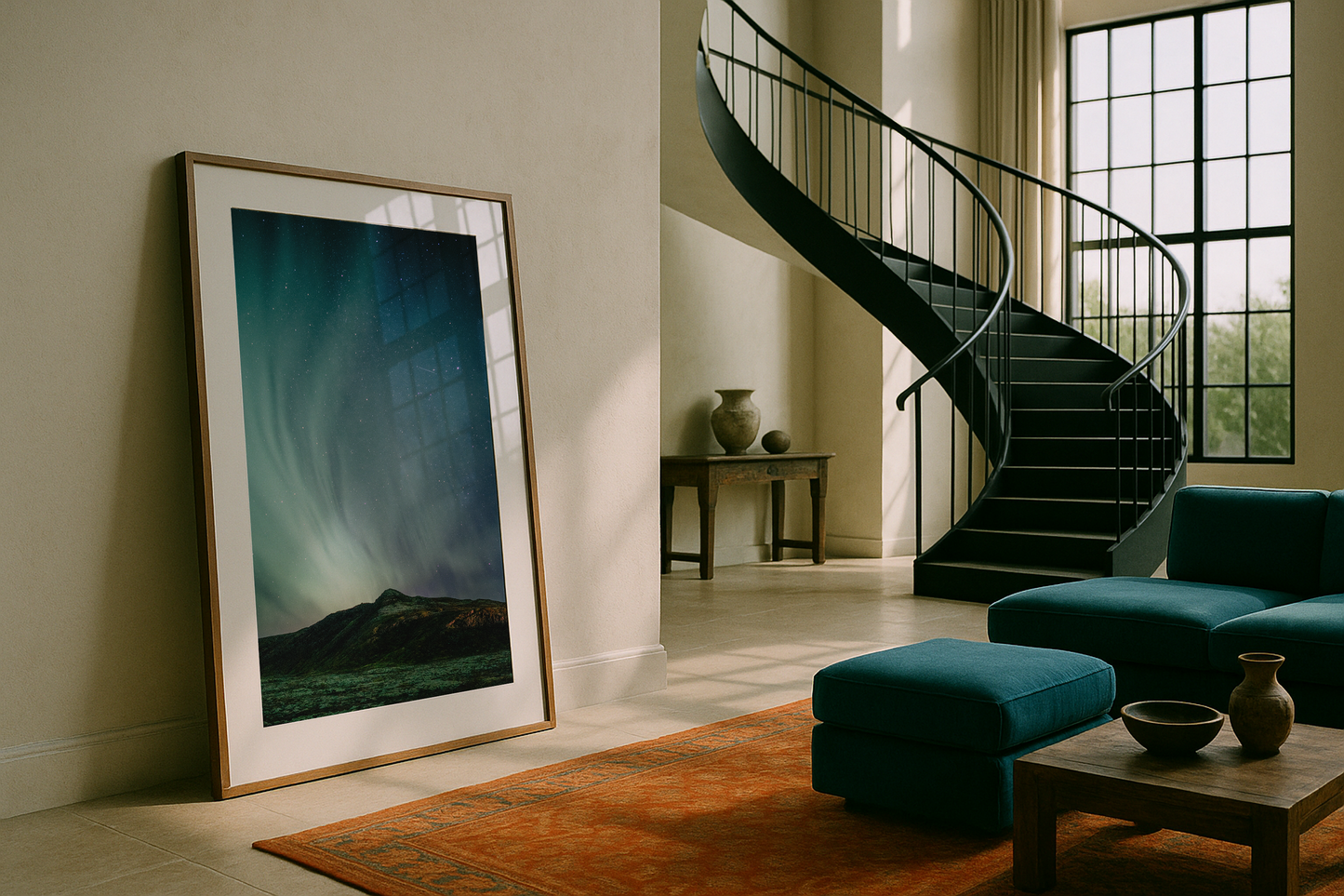 Northern Lights over Thingvellir