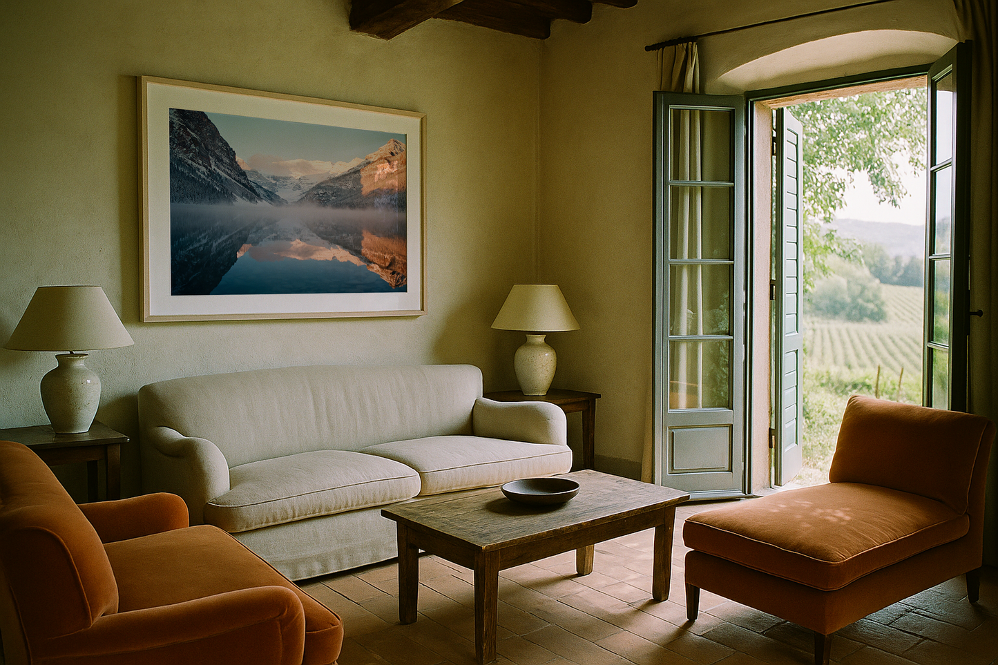 Lake Louise in early winter, shot on ektar 100