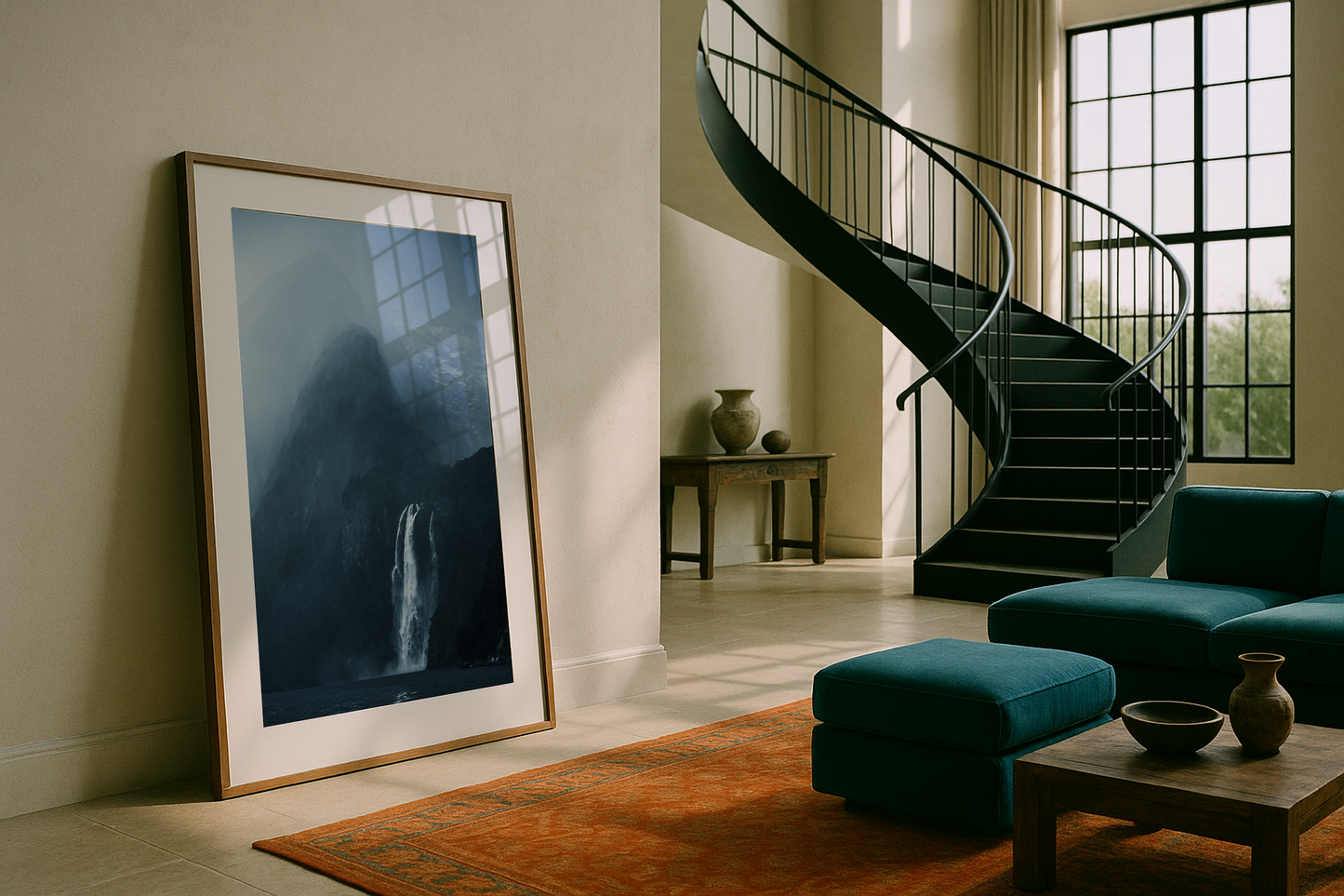 Thunderous rain at Milford Sound