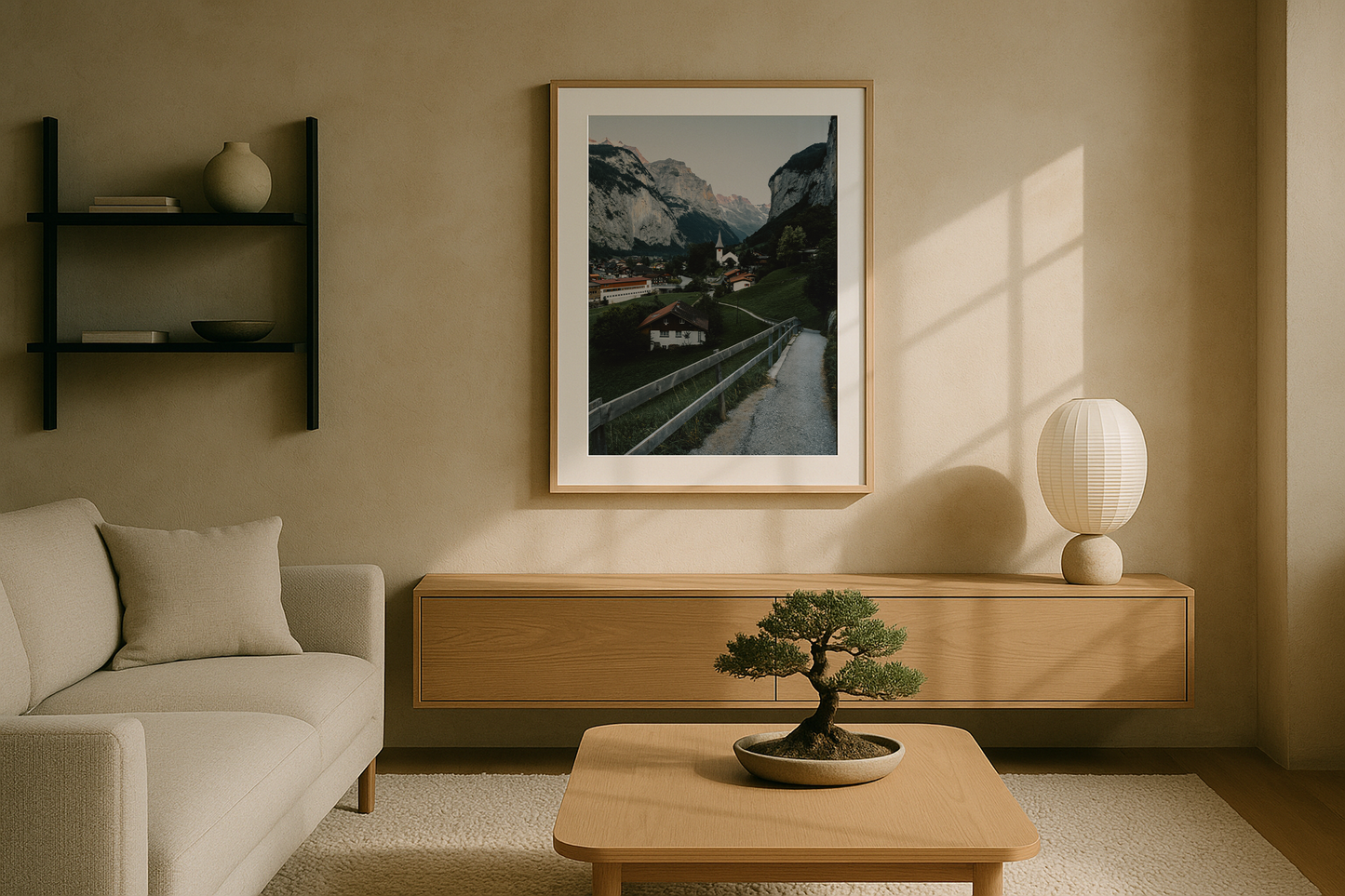 Sunset in Lauterbrunnen