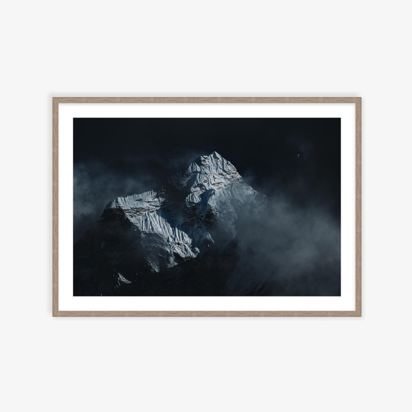 Ama Dablam in the clouds