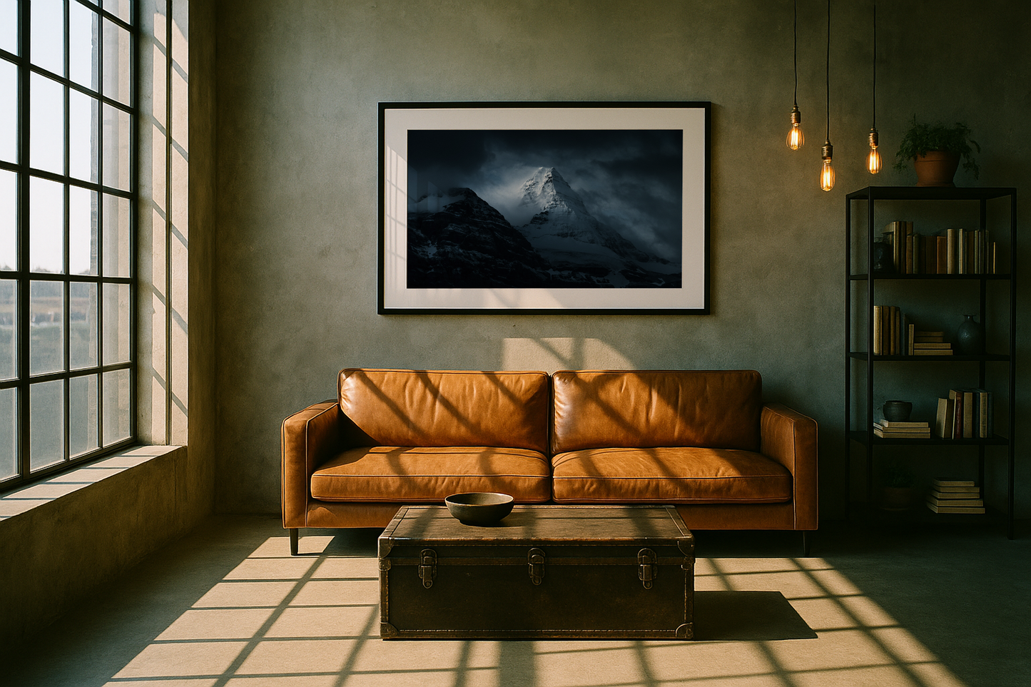 Emergence of Mount Assiniboine