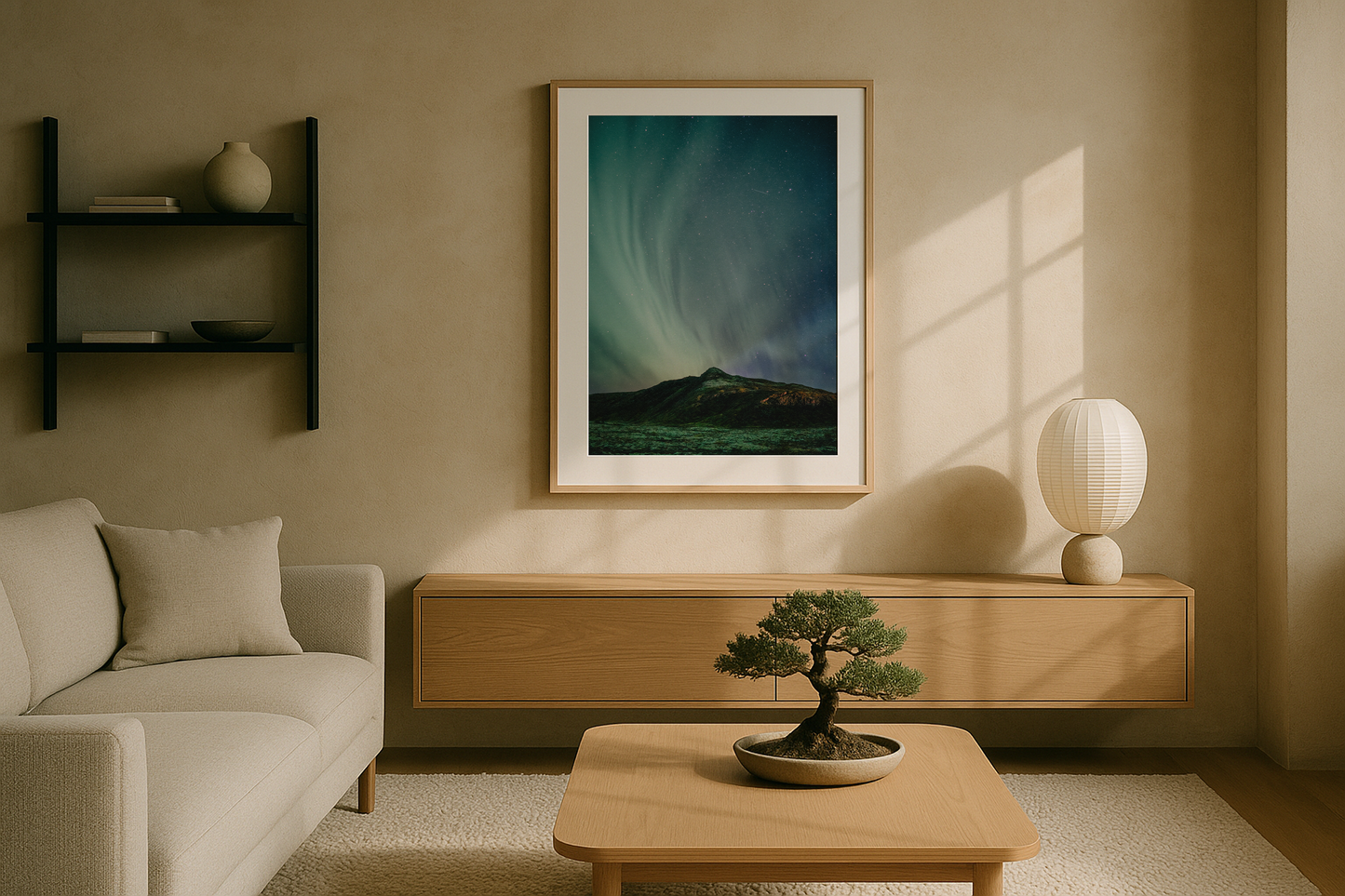 Northern Lights over Thingvellir