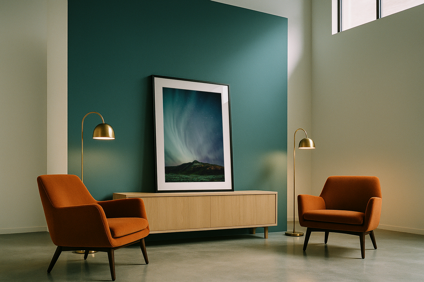 Northern Lights over Thingvellir