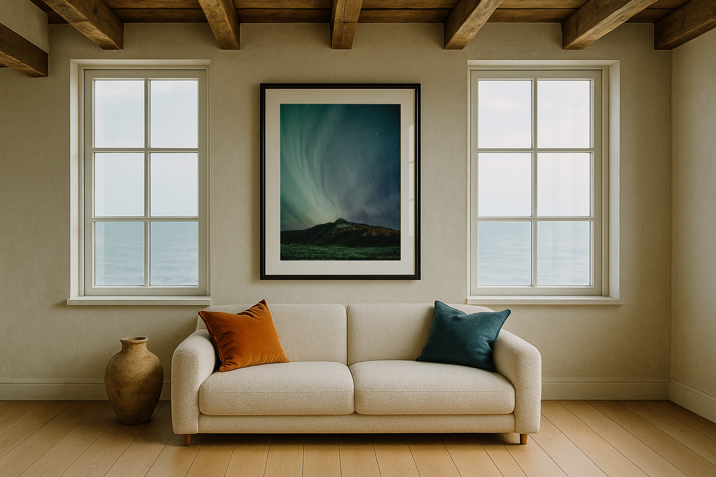 Northern Lights over Thingvellir