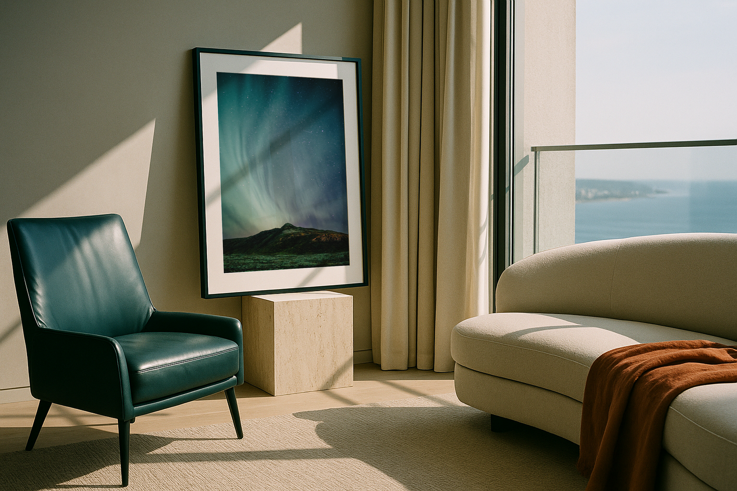 Northern Lights over Thingvellir