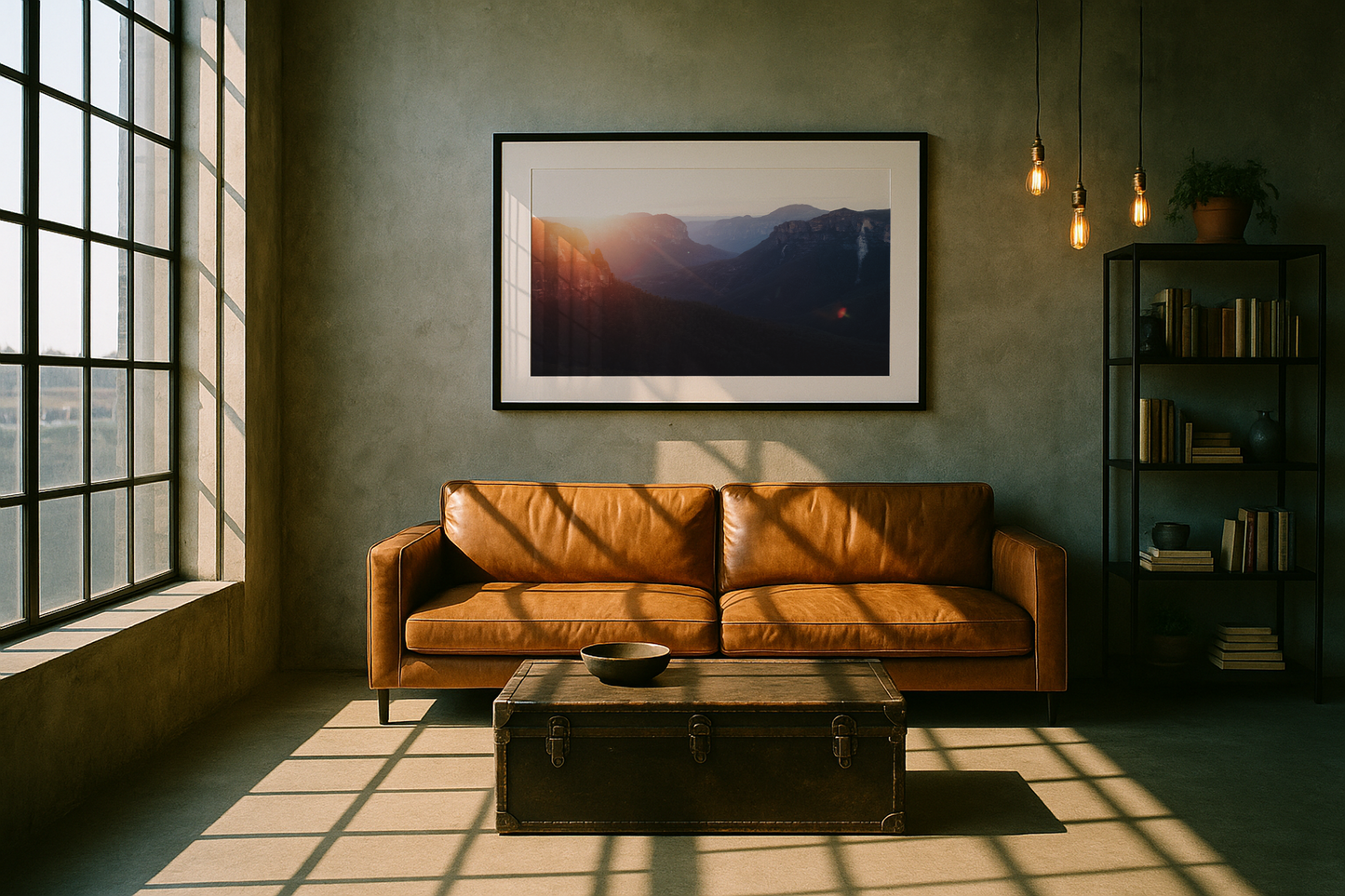 Sunrise in the Blue Mountains