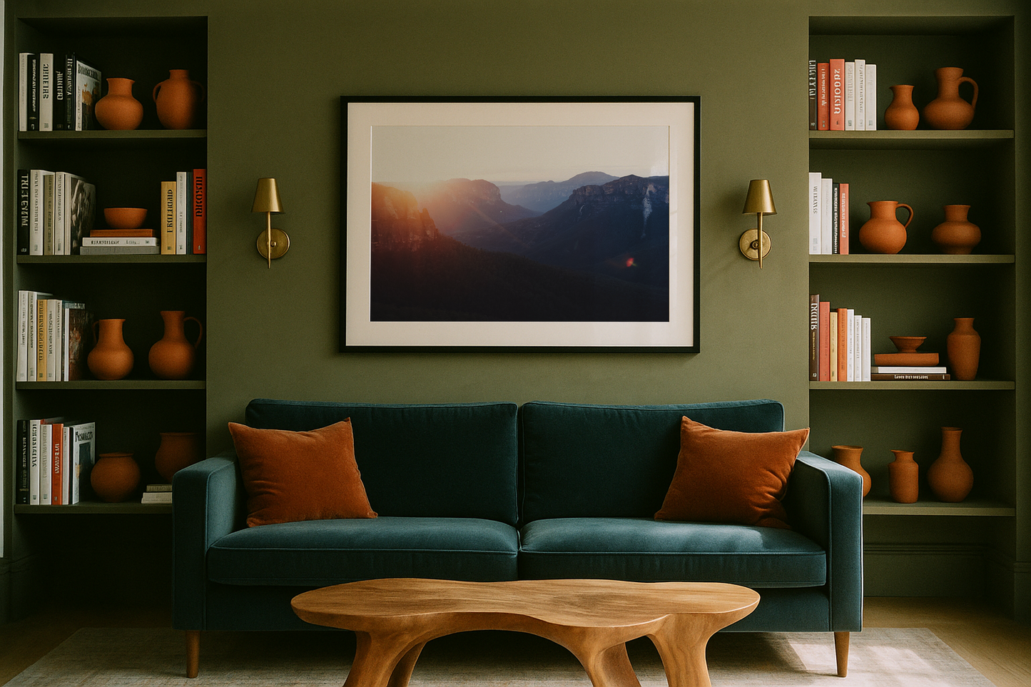 Sunrise in the Blue Mountains