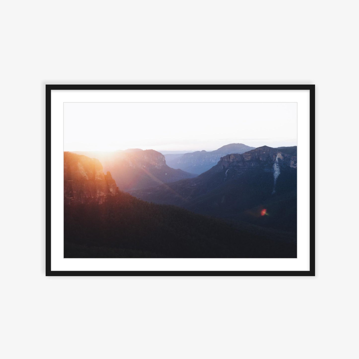 Sunrise in the Blue Mountains