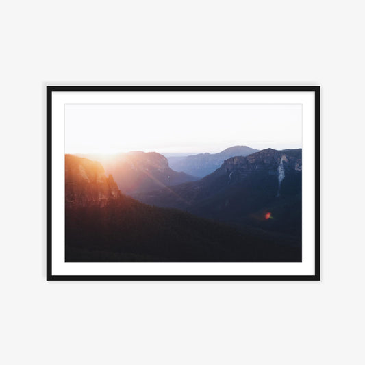 Sunrise in the Blue Mountains