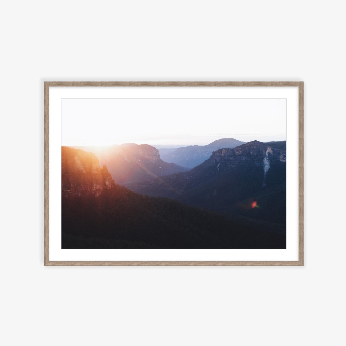 Sunrise in the Blue Mountains