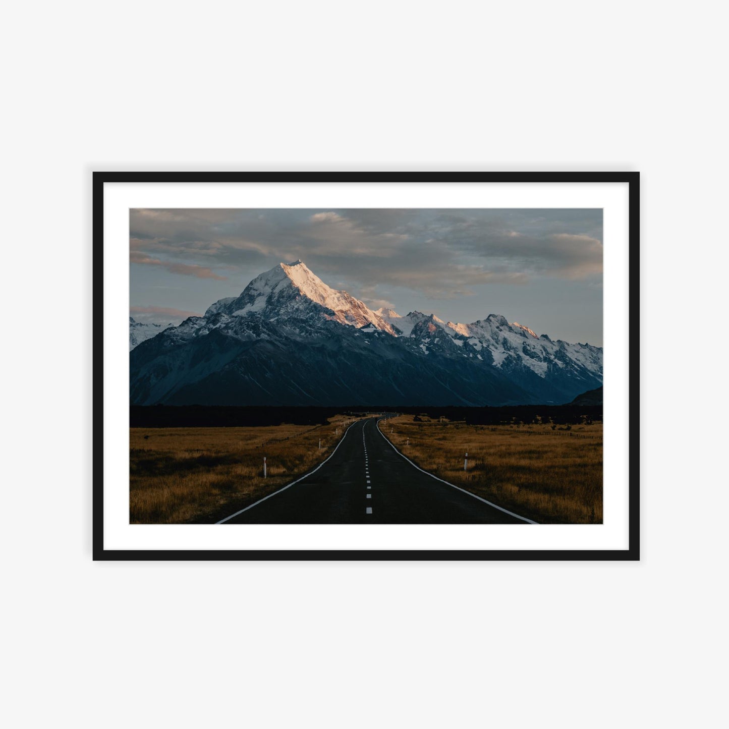 The road to Aoraki