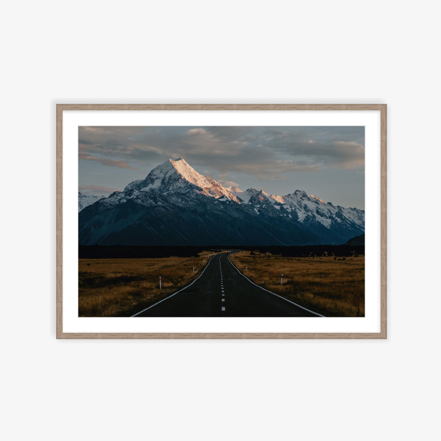 The road to Aoraki