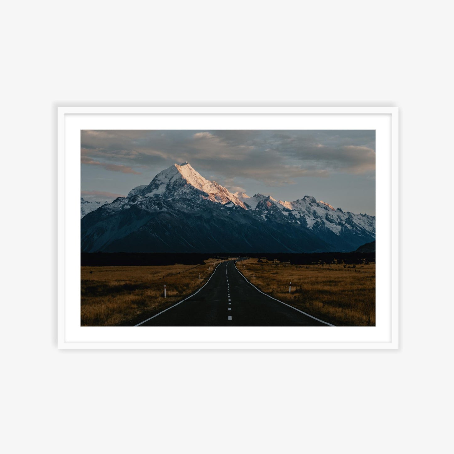 The road to Aoraki