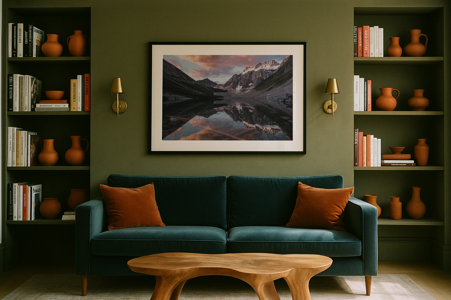 Sunrise at Consolation Lakes