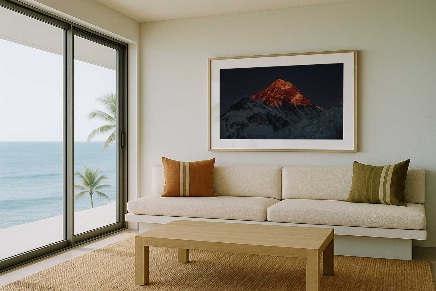 Last light on Everest