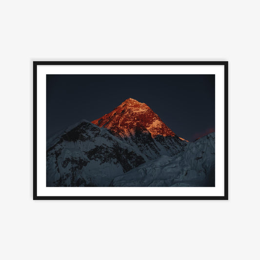 Last light on Everest