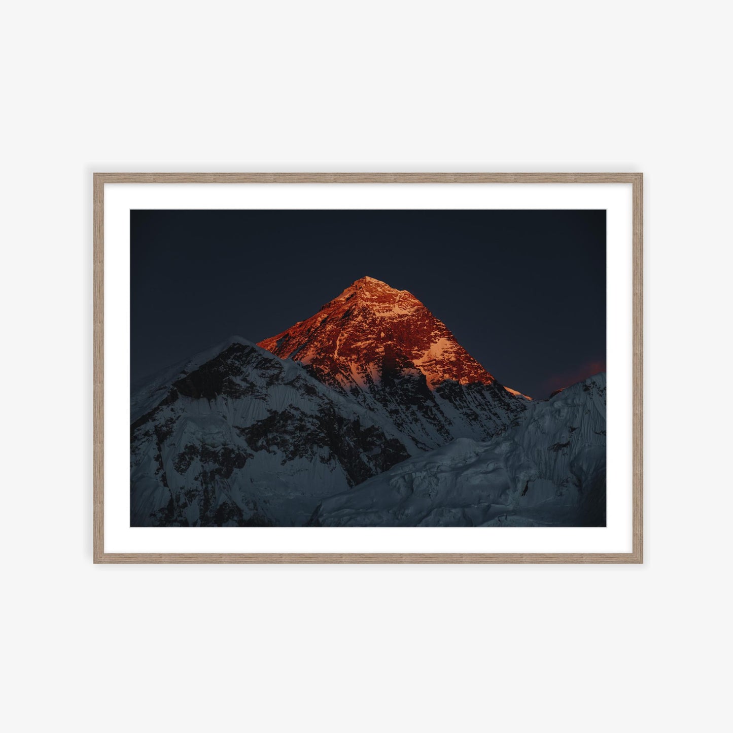 Last light on Everest