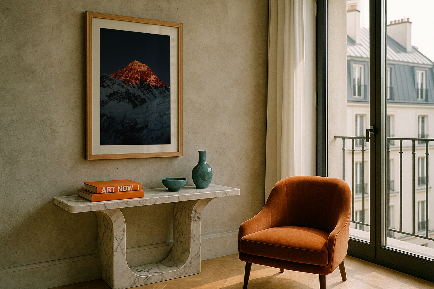 Sunset on Mount Everest i