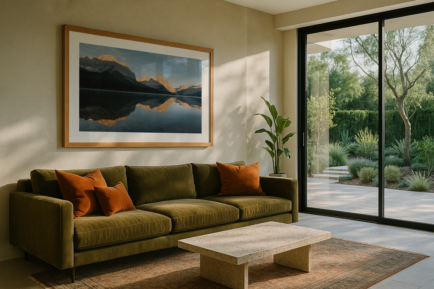 Sunrise at Hector Lake, Canada