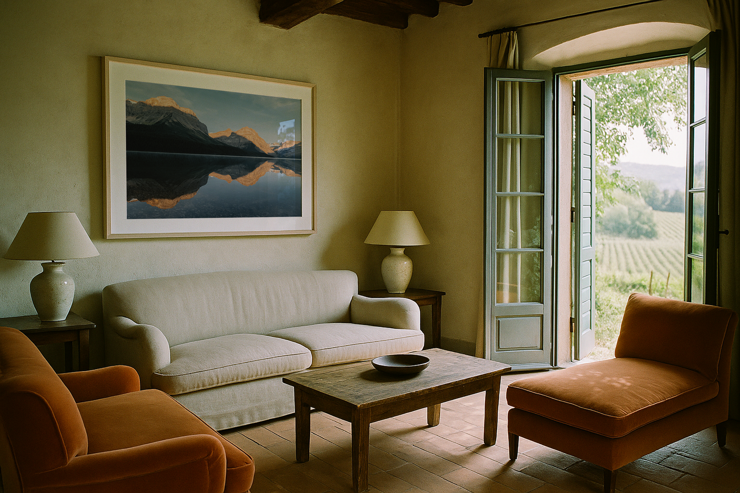 Sunrise at Hector Lake, Canada