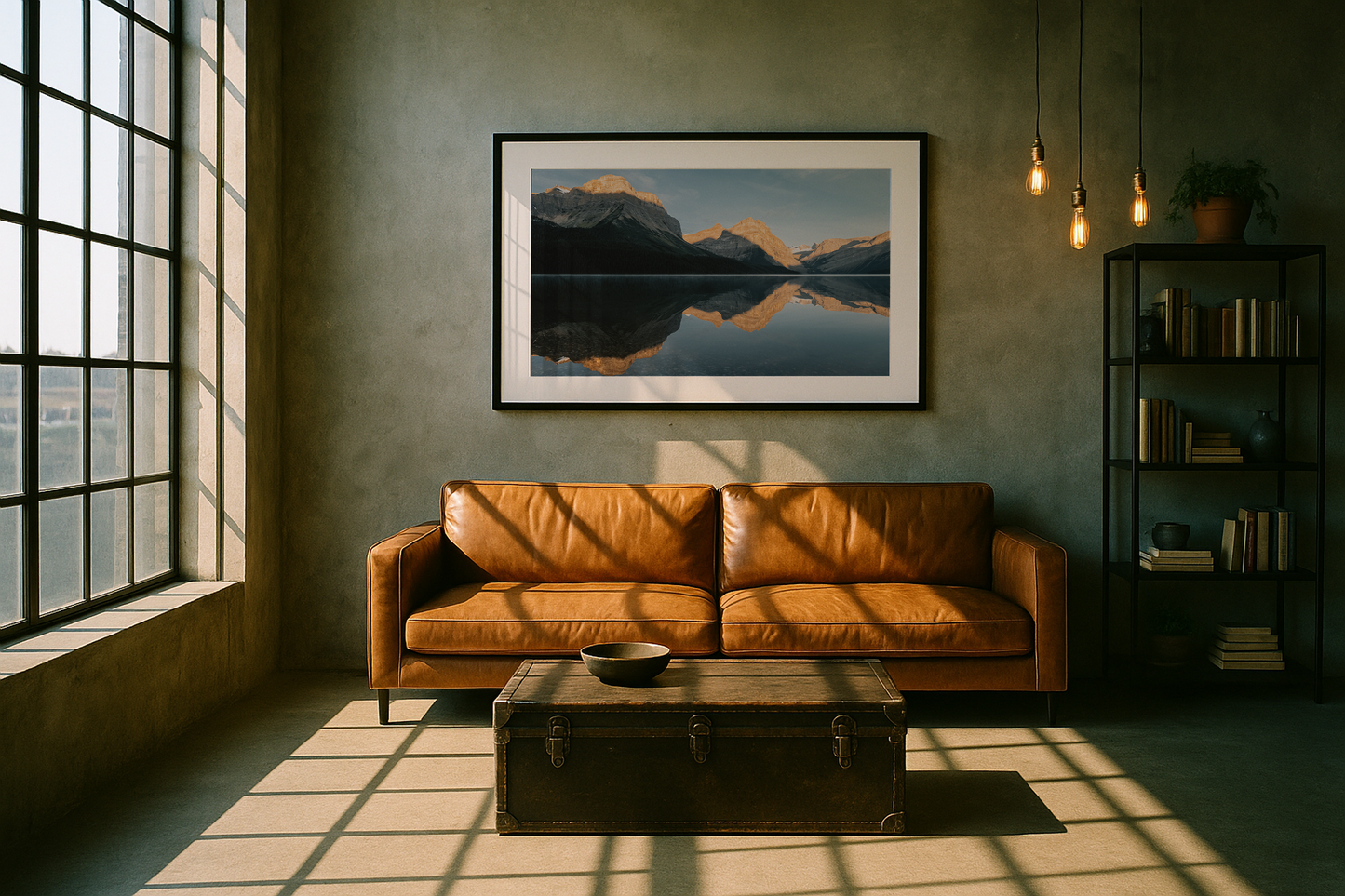 Sunrise at Hector Lake, Canada