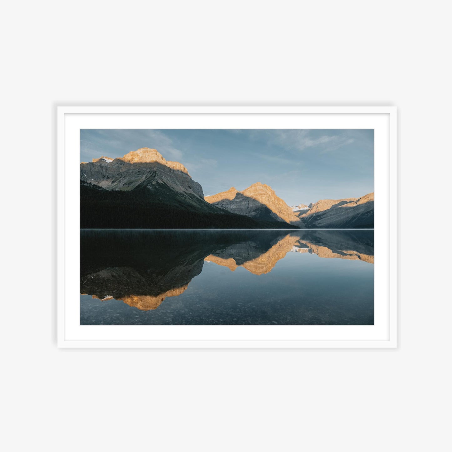 Sunrise at Hector Lake, Canada