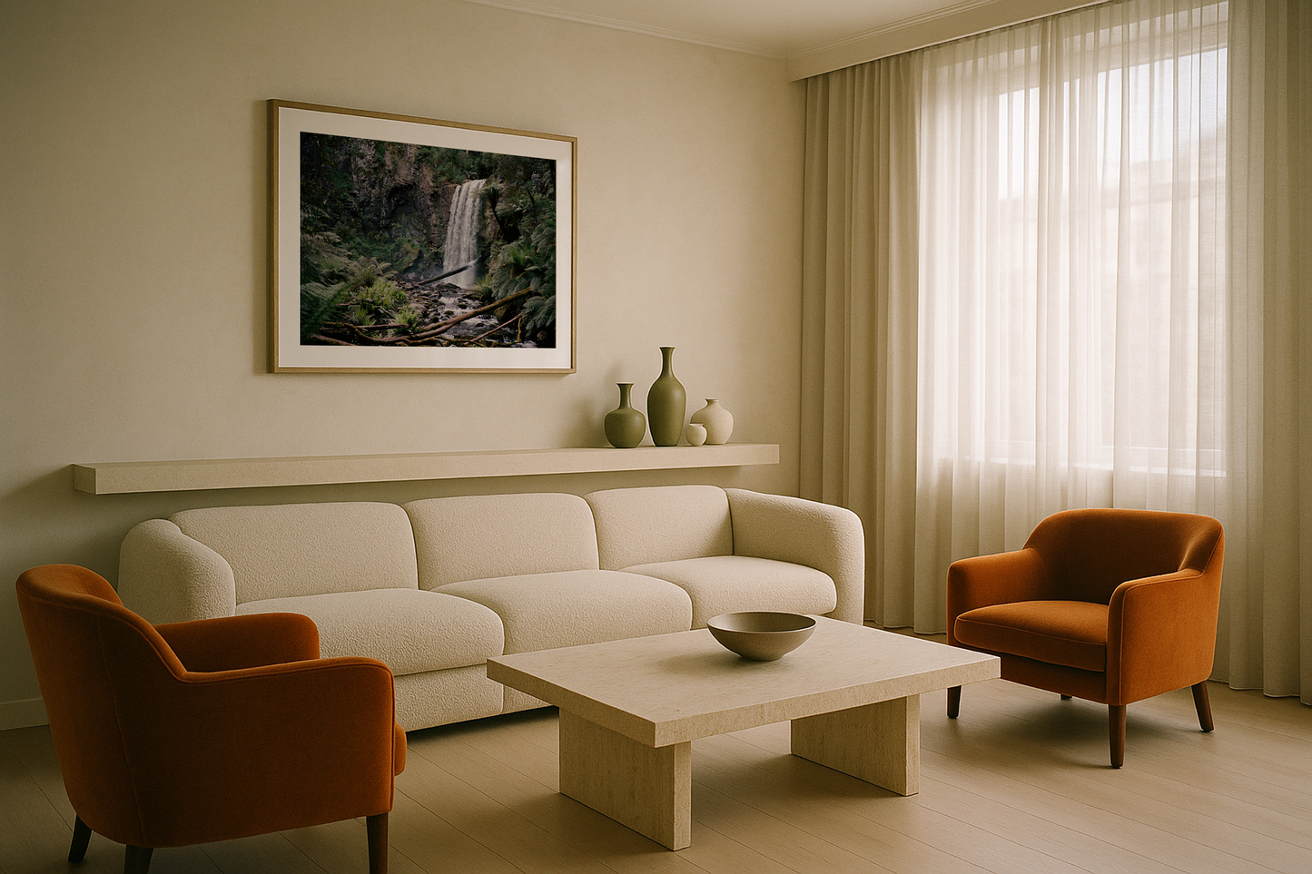 Hopetoun Falls, Portra 400