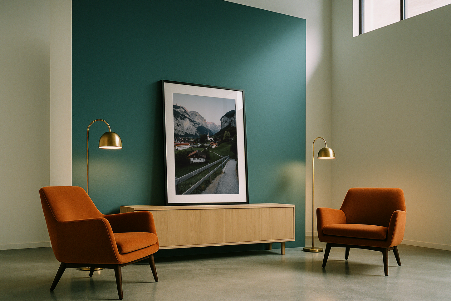 Sunset in Lauterbrunnen