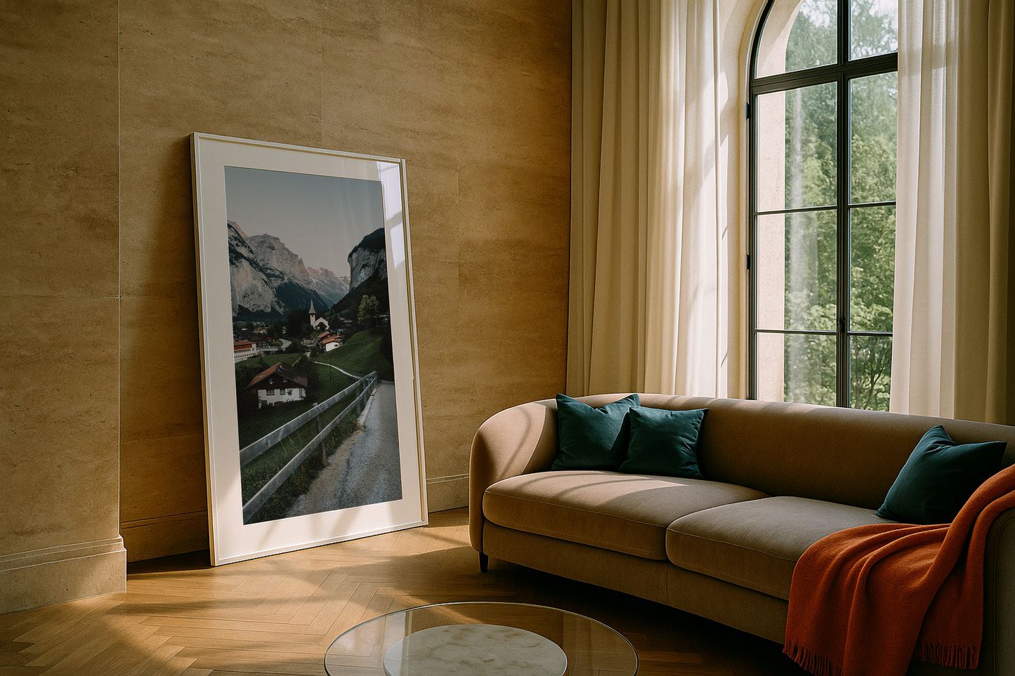 Sunset in Lauterbrunnen