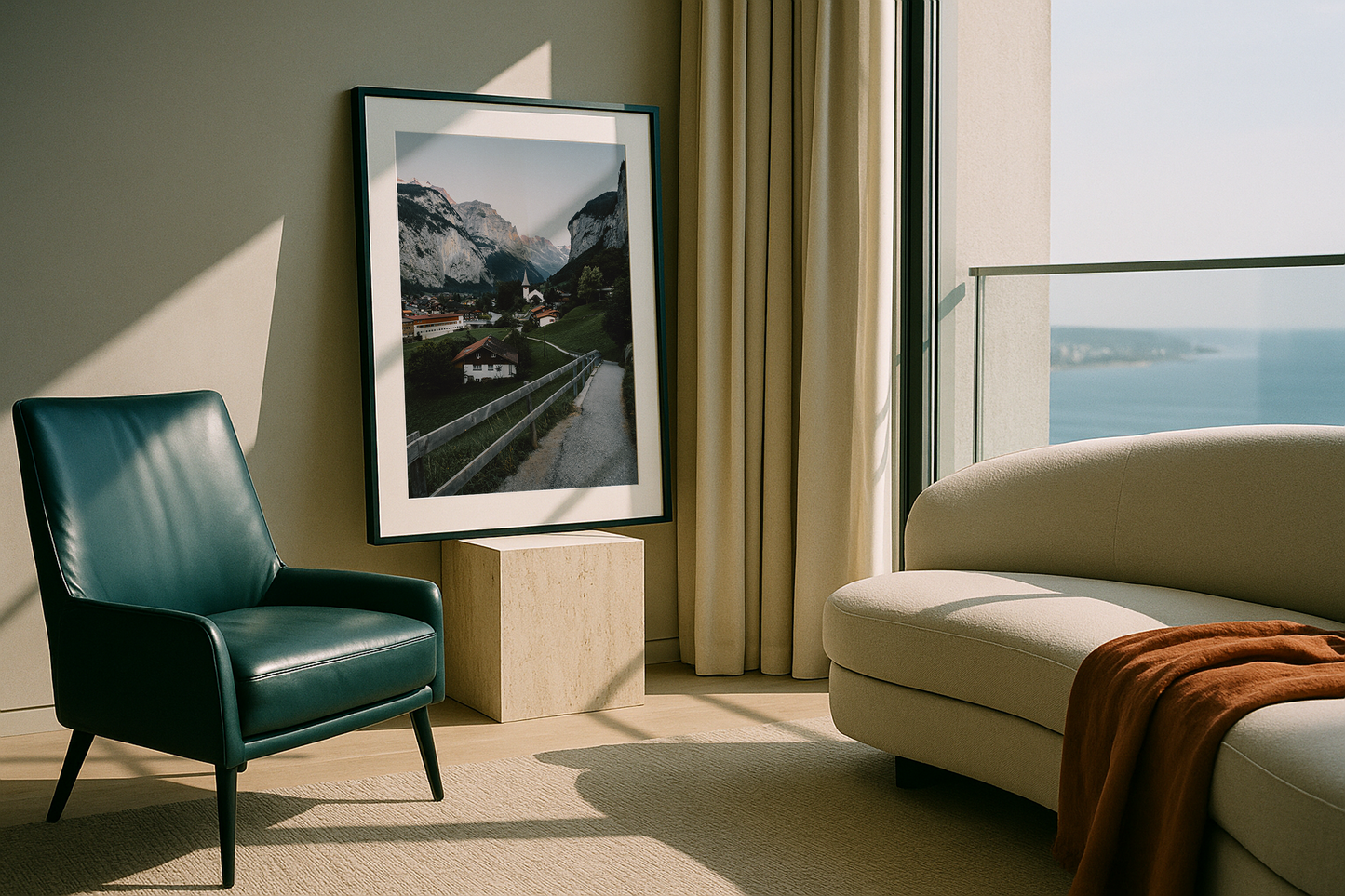 Sunset in Lauterbrunnen