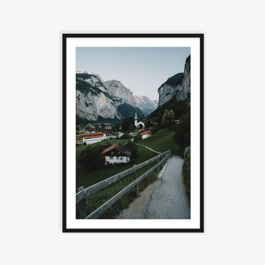 Sunset in Lauterbrunnen