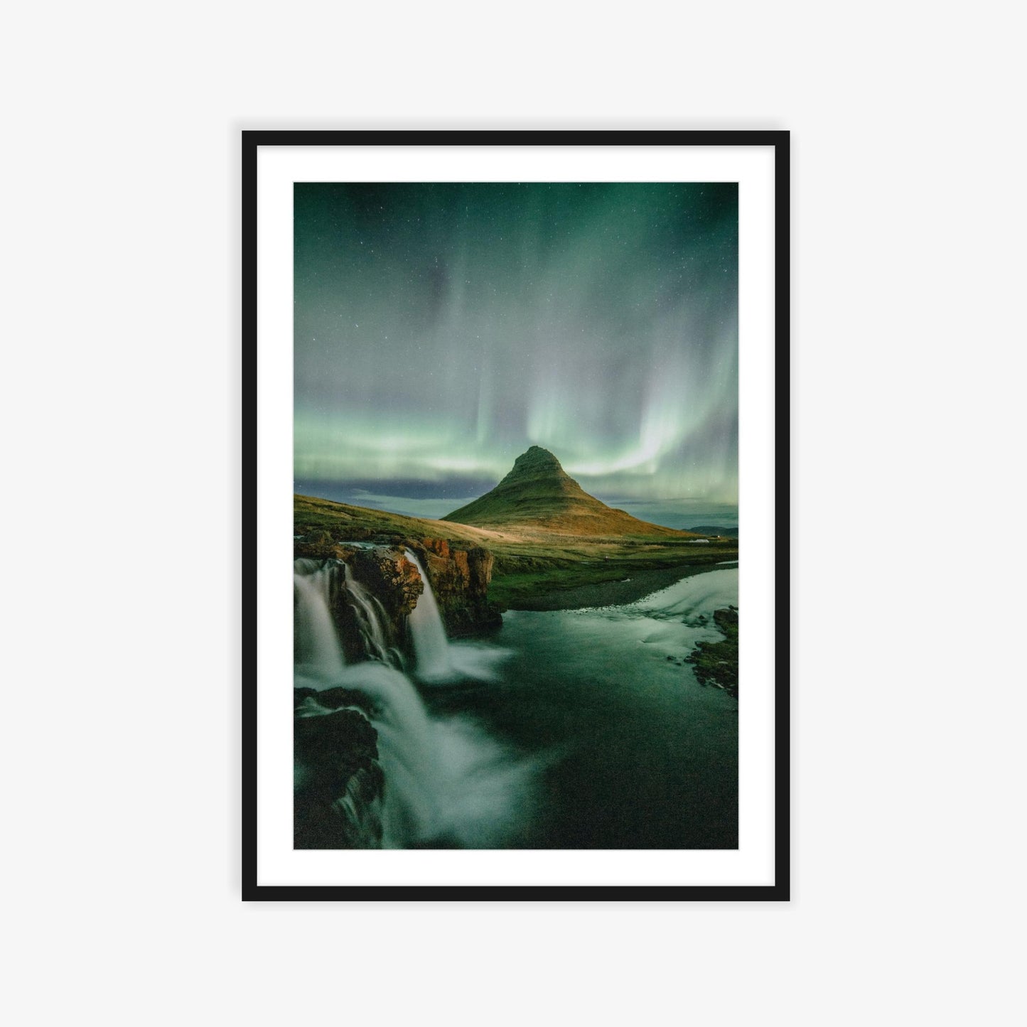 Northern Lights over Kirkfujell