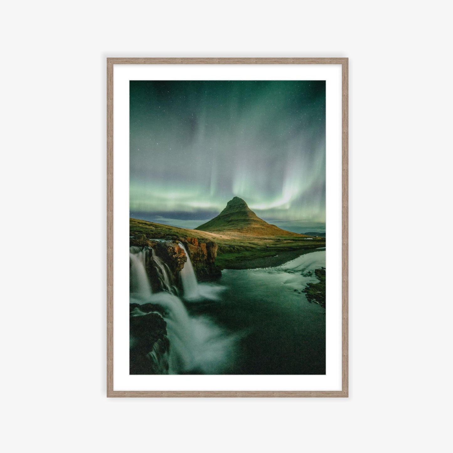 Northern Lights over Kirkfujell