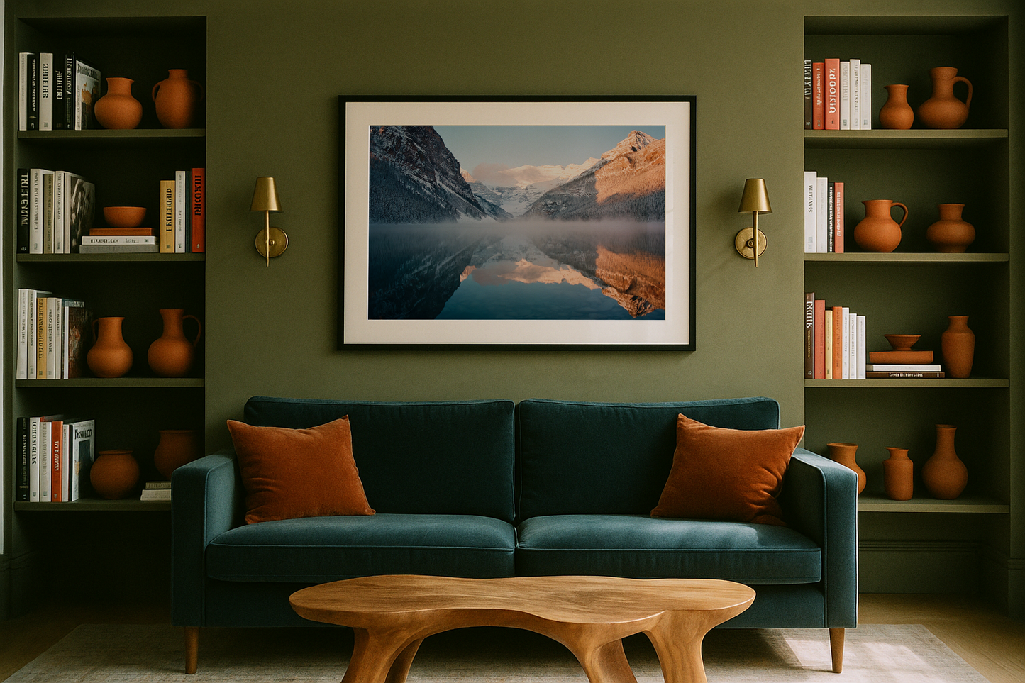 Lake Louise in early winter, shot on ektar 100