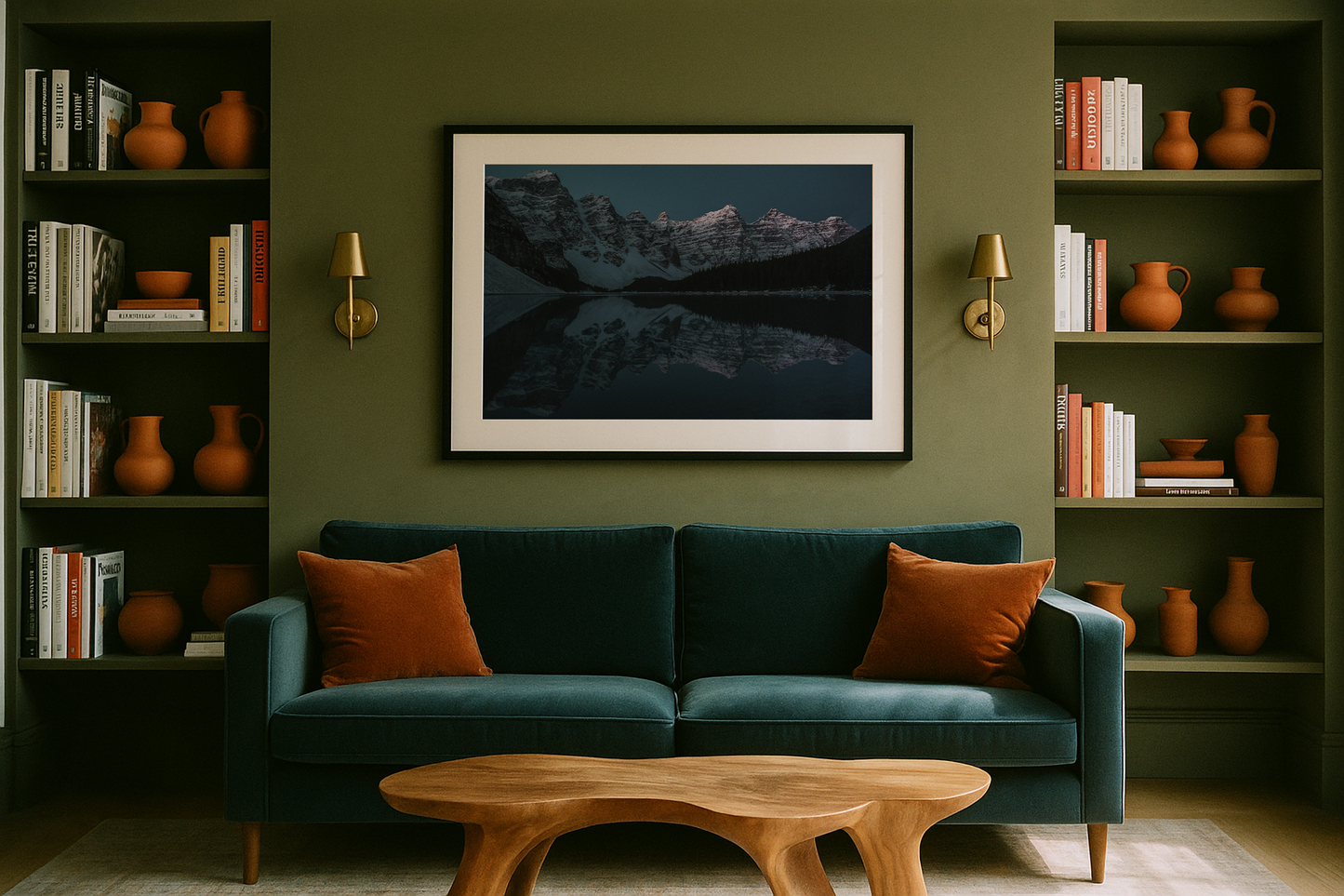 Blue hour at Moraine Lake