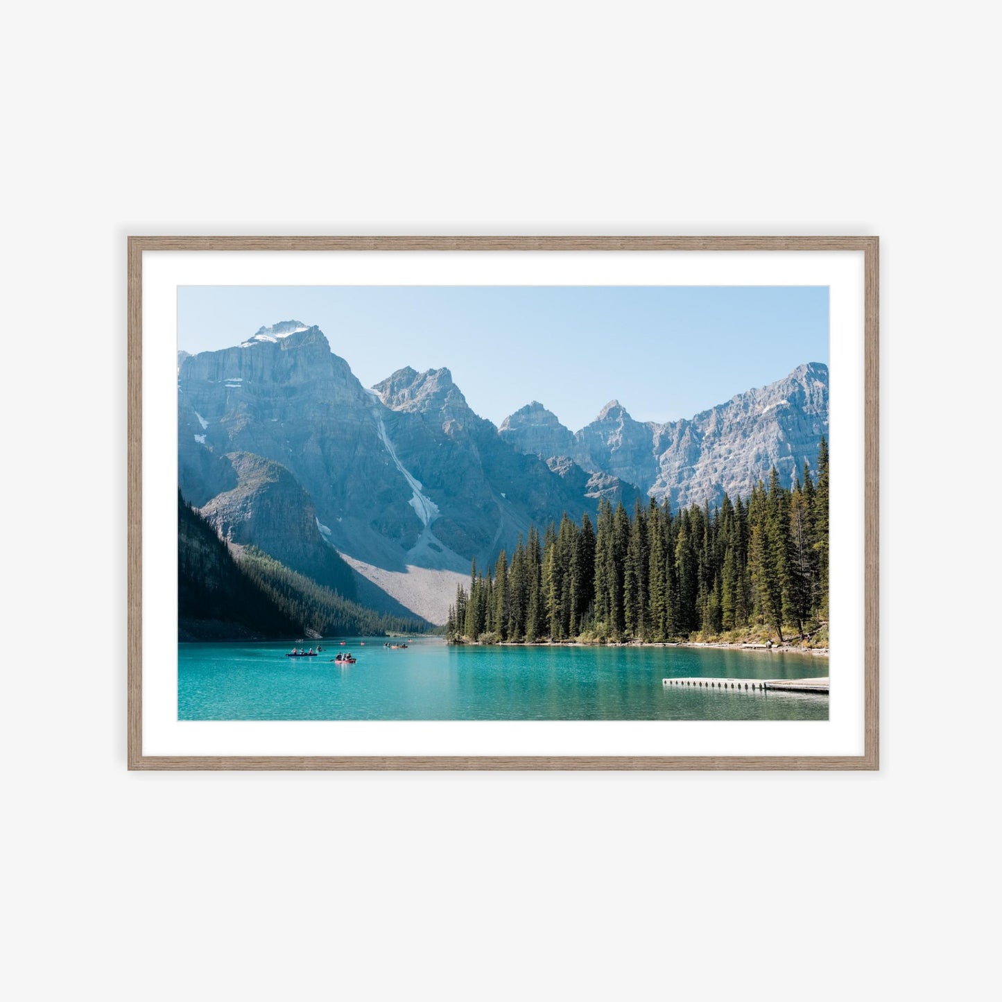 Summer at Moraine Lake, Canada