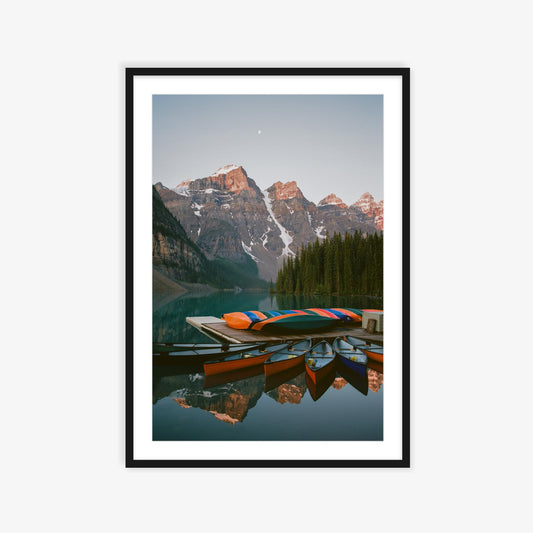Moraine Lake Sunrise, Portra 400