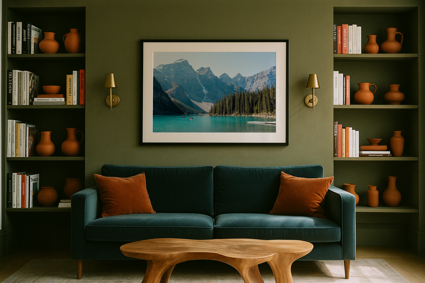 Summer at Moraine Lake, Canada