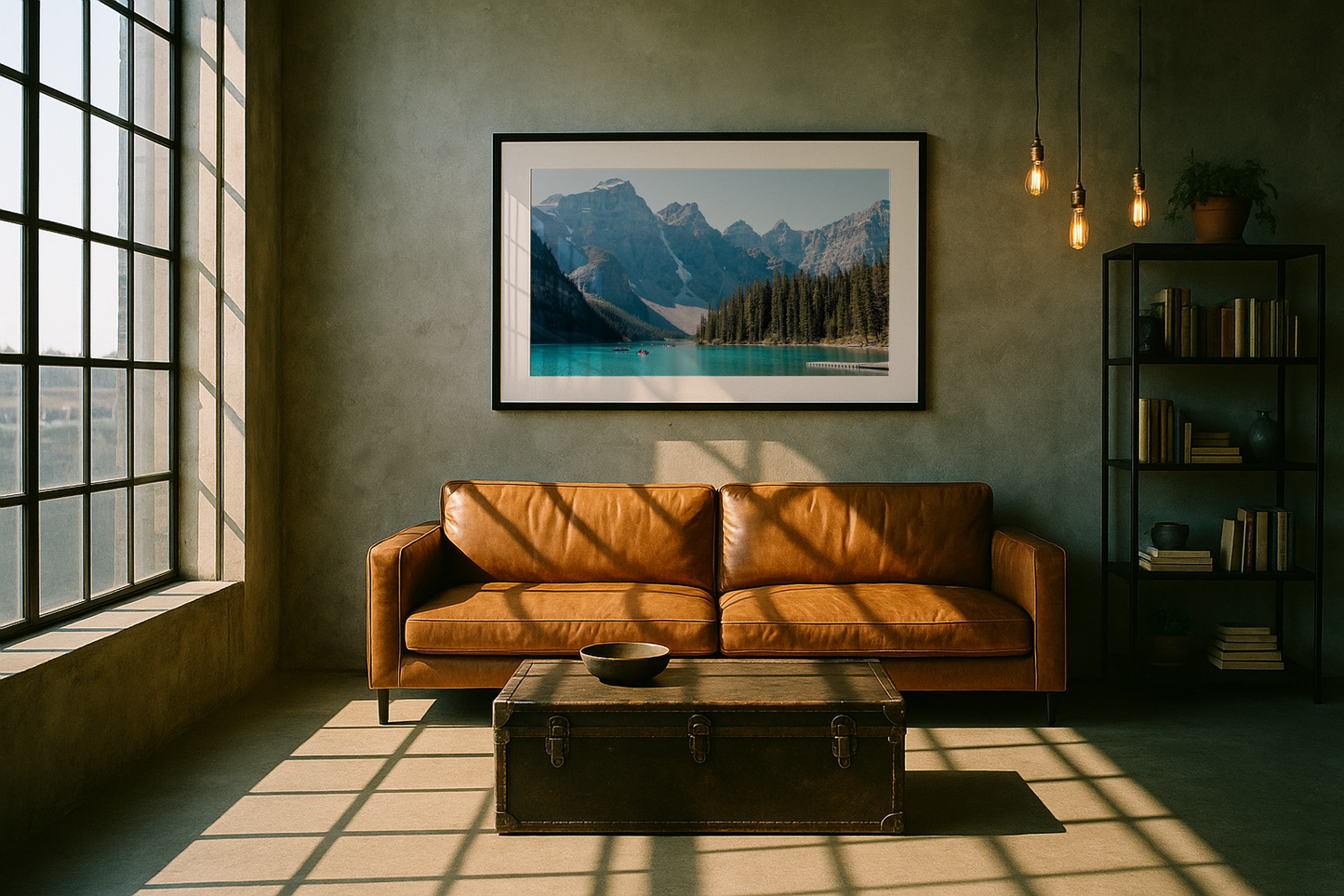 Summer at Moraine Lake, Canada