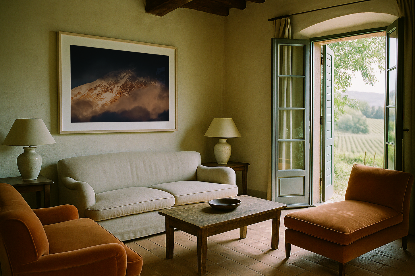 Cloudy views at 5000m