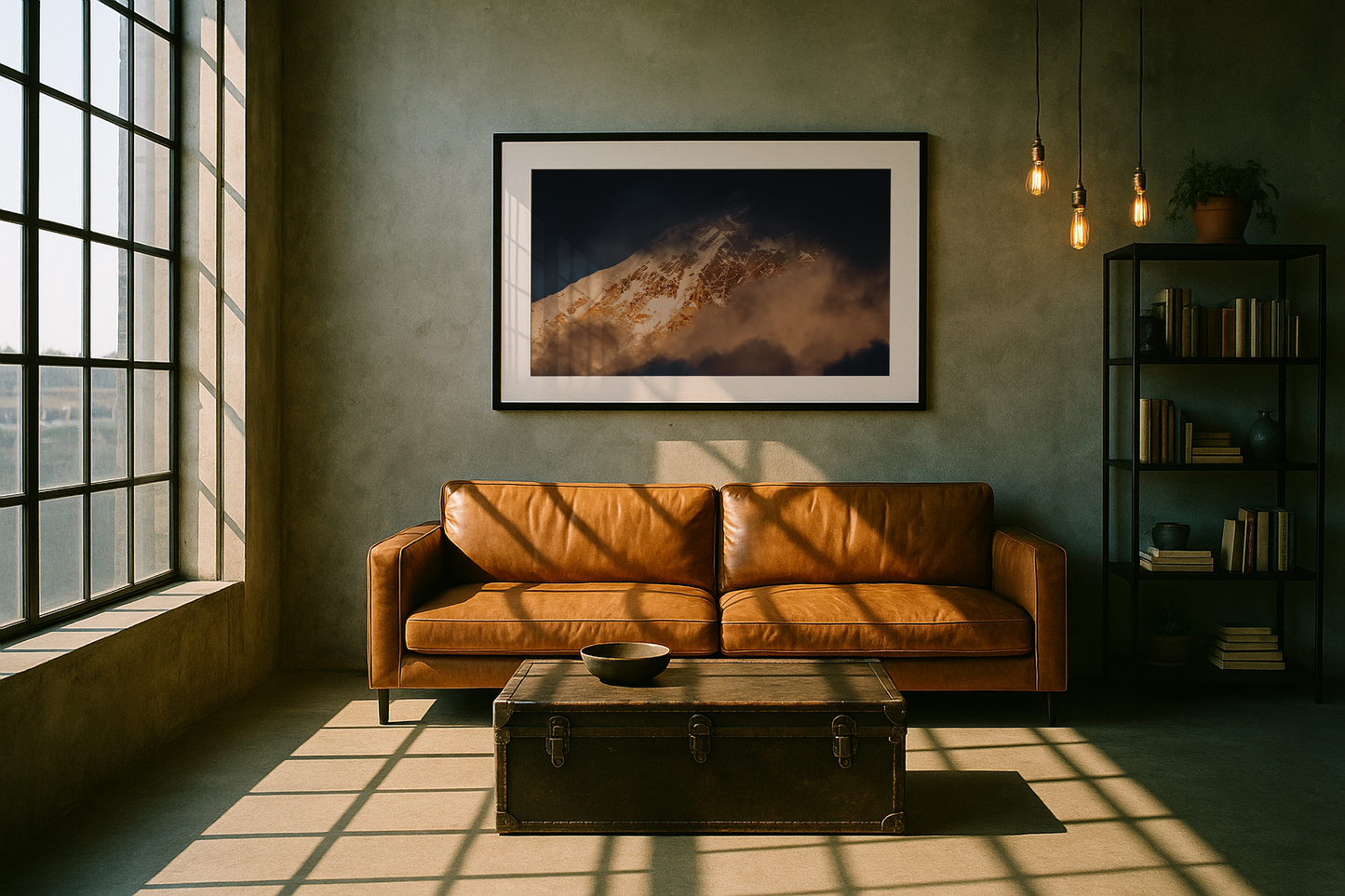 Cloudy views at 5000m