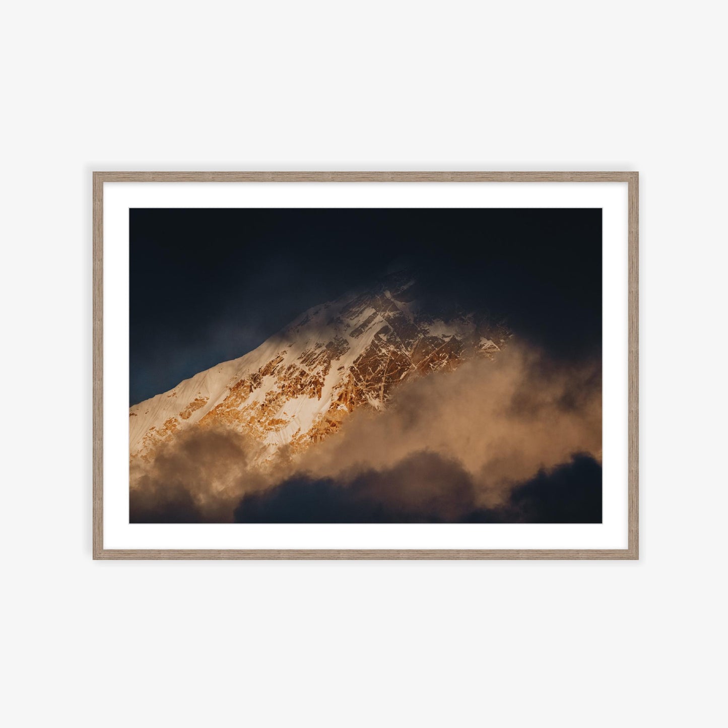 Cloudy views at 5000m