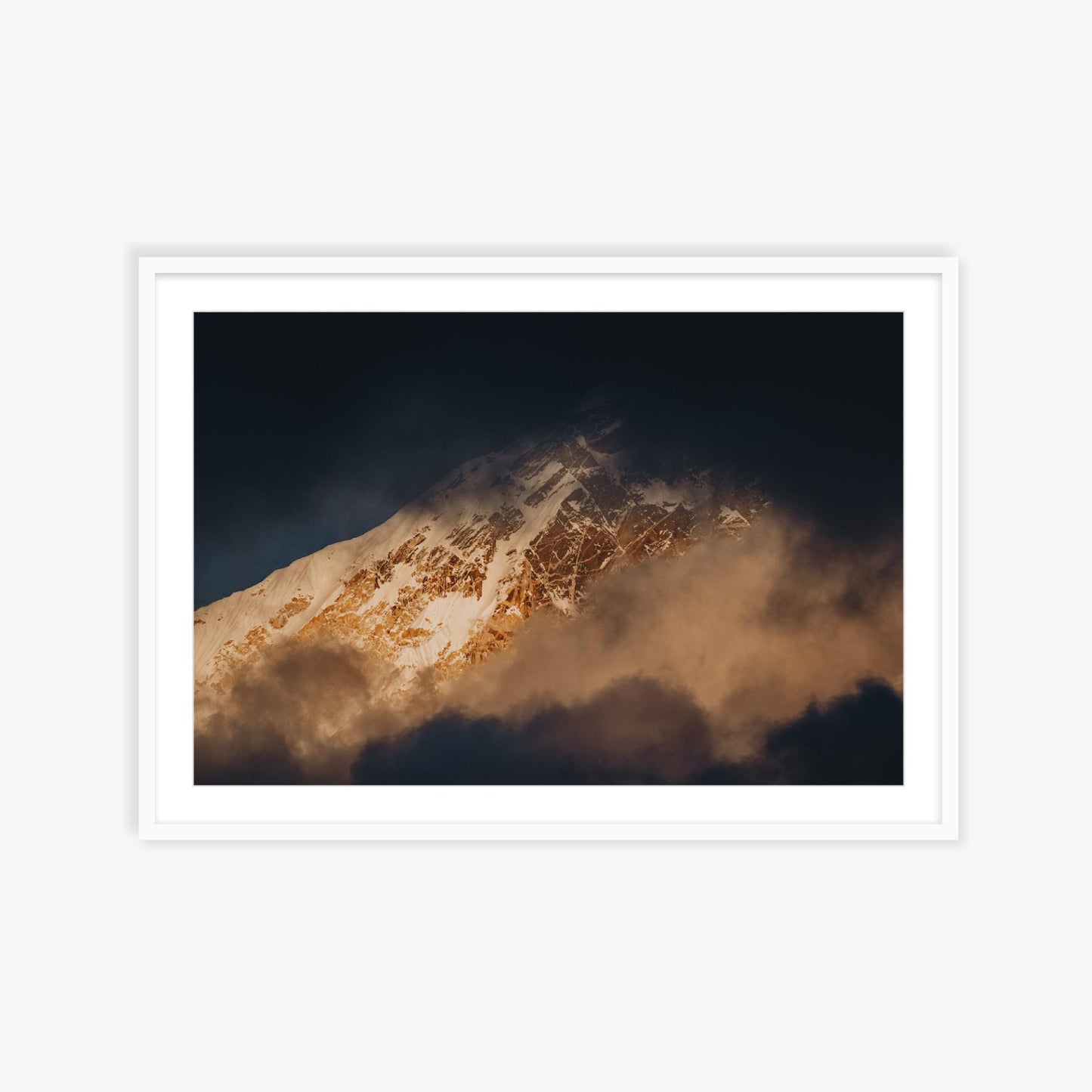 Cloudy views at 5000m