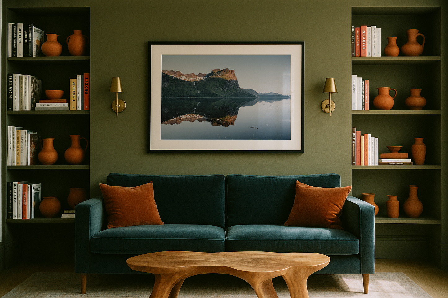 Fjord reflections, Norway