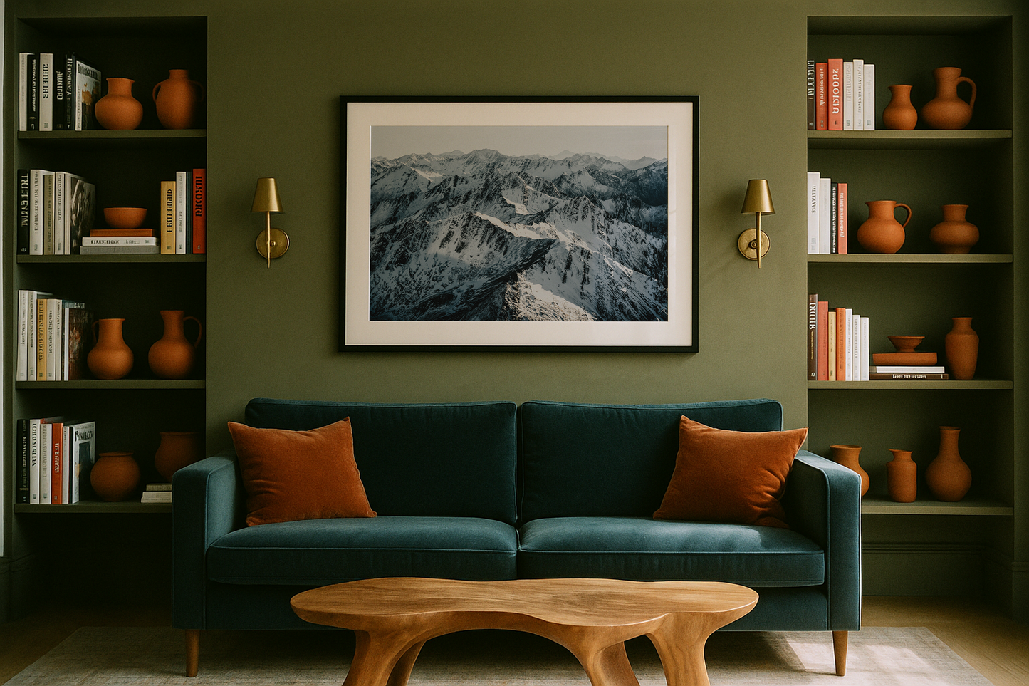 The Southern Alps from the Air