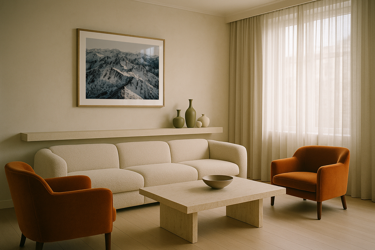 The Southern Alps from the Air