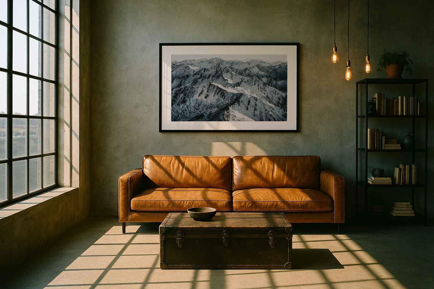 The Southern Alps from the Air