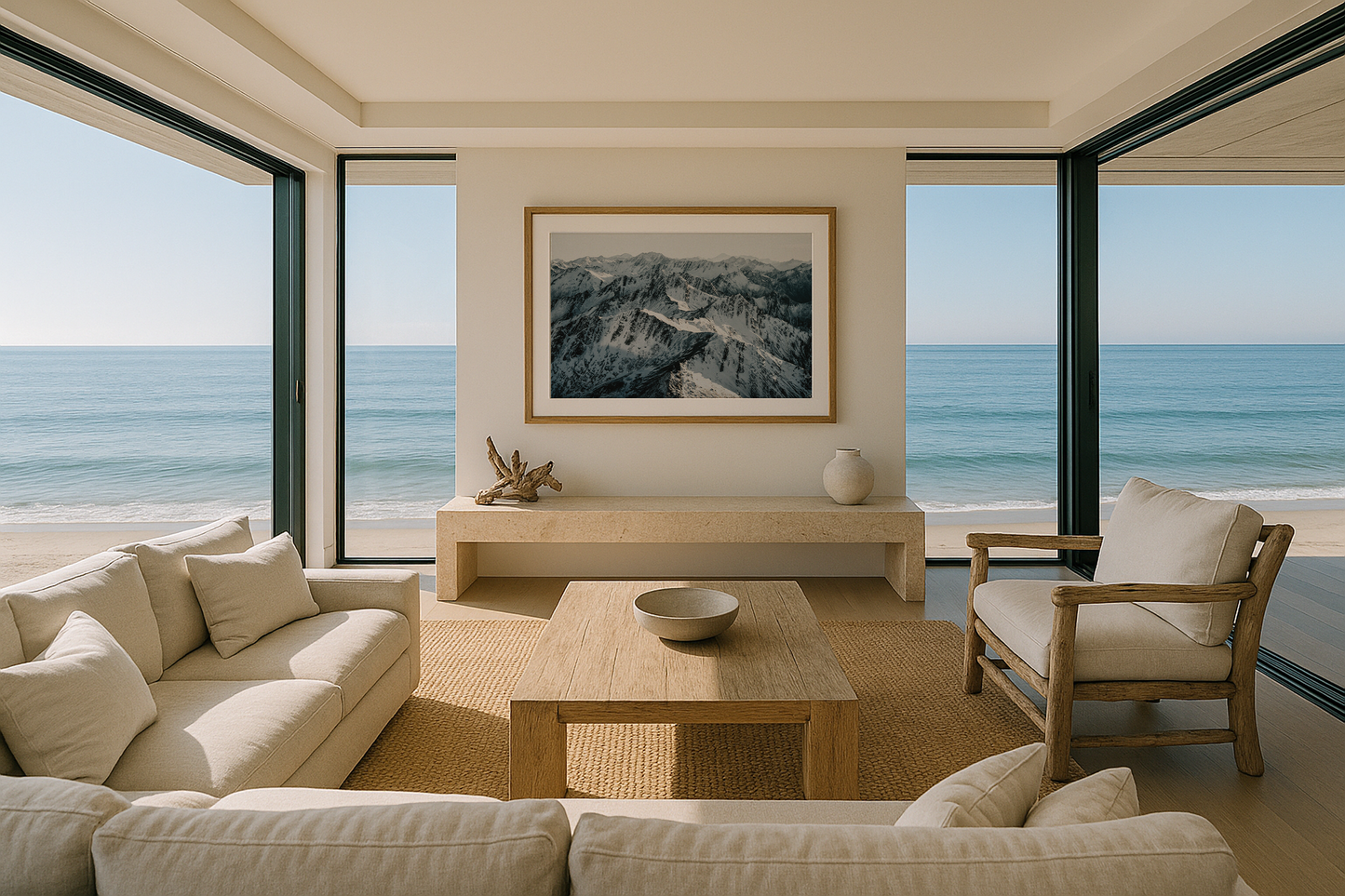 The Southern Alps from the Air