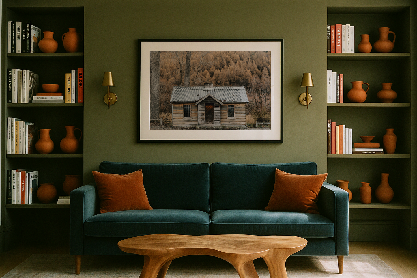 Cabin in the woods, New Zealand